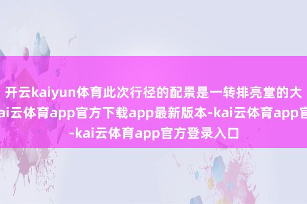 开云kaiyun体育此次行径的配景是一转排亮堂的大红色座椅-kai云体育app官方下载app最新版本-kai云体育app官方登录入口
