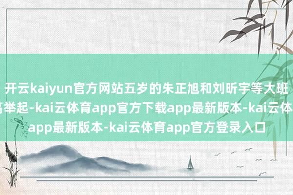 开云kaiyun官方网站五岁的朱正旭和刘昕宇等大班小一又友们把手高高举起-kai云体育app官方下载app最新版本-kai云体育app官方登录入口
